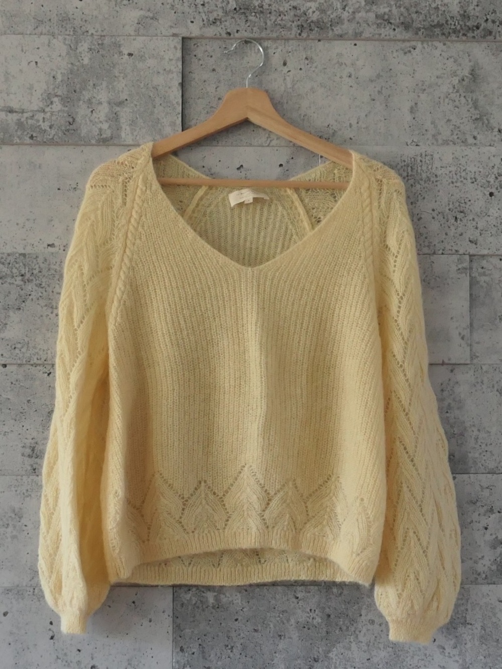 Sézane - Diana Open-Knit Sweater - Size S